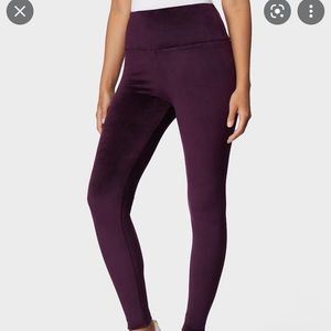 32 degrees velour leggings in iris